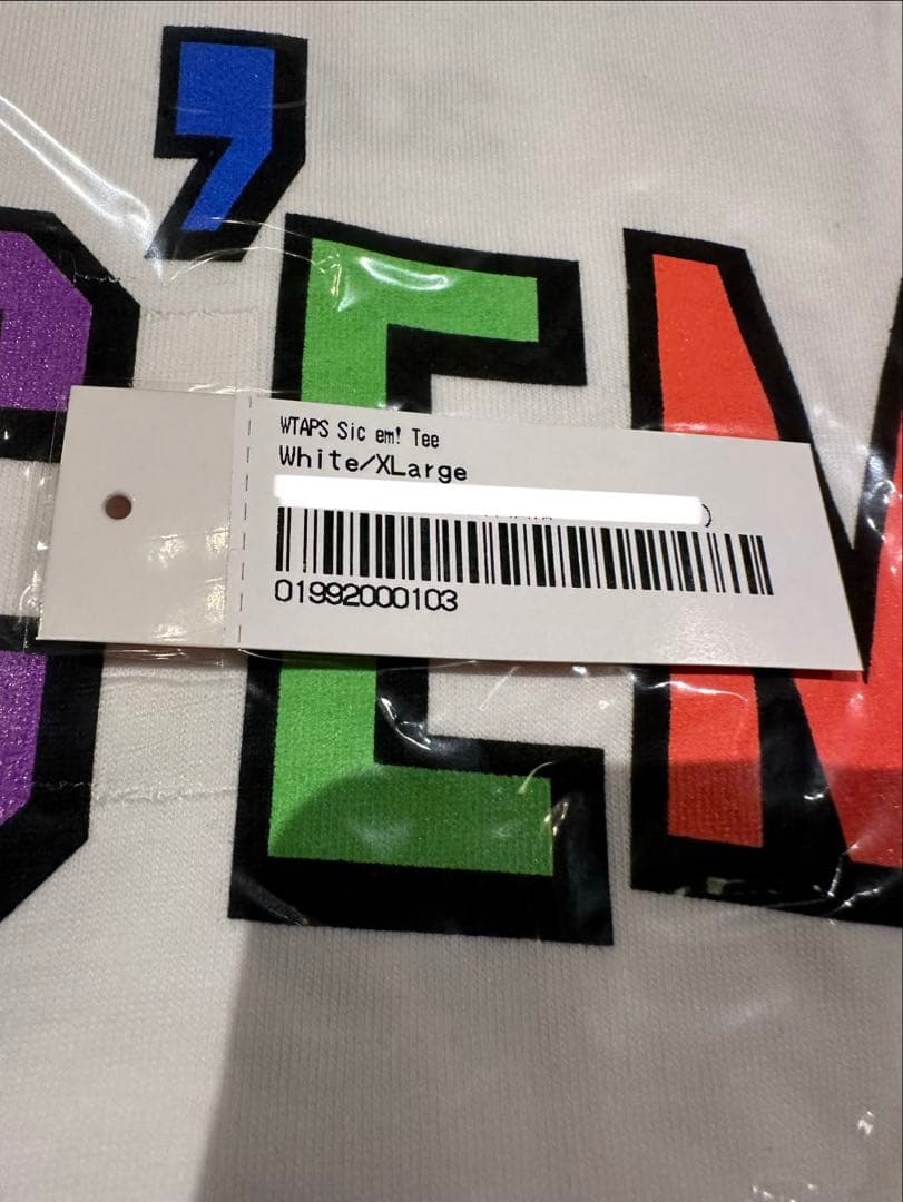 トップス DeluxeSupreme x WTAPS Sic'em! Tee Whi