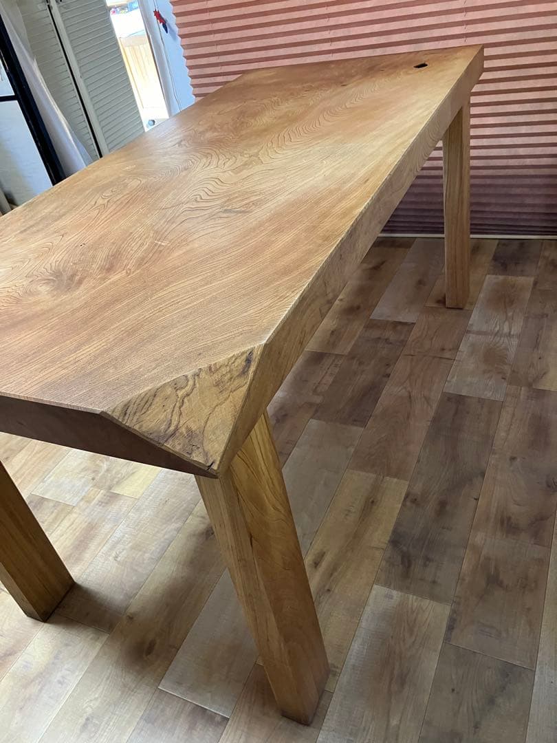 欅　ケヤキ　けやき　無垢　ダイニングテーブル　テーブル