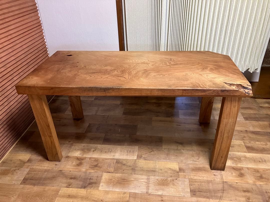 欅　ケヤキ　けやき　無垢　ダイニングテーブル　テーブル