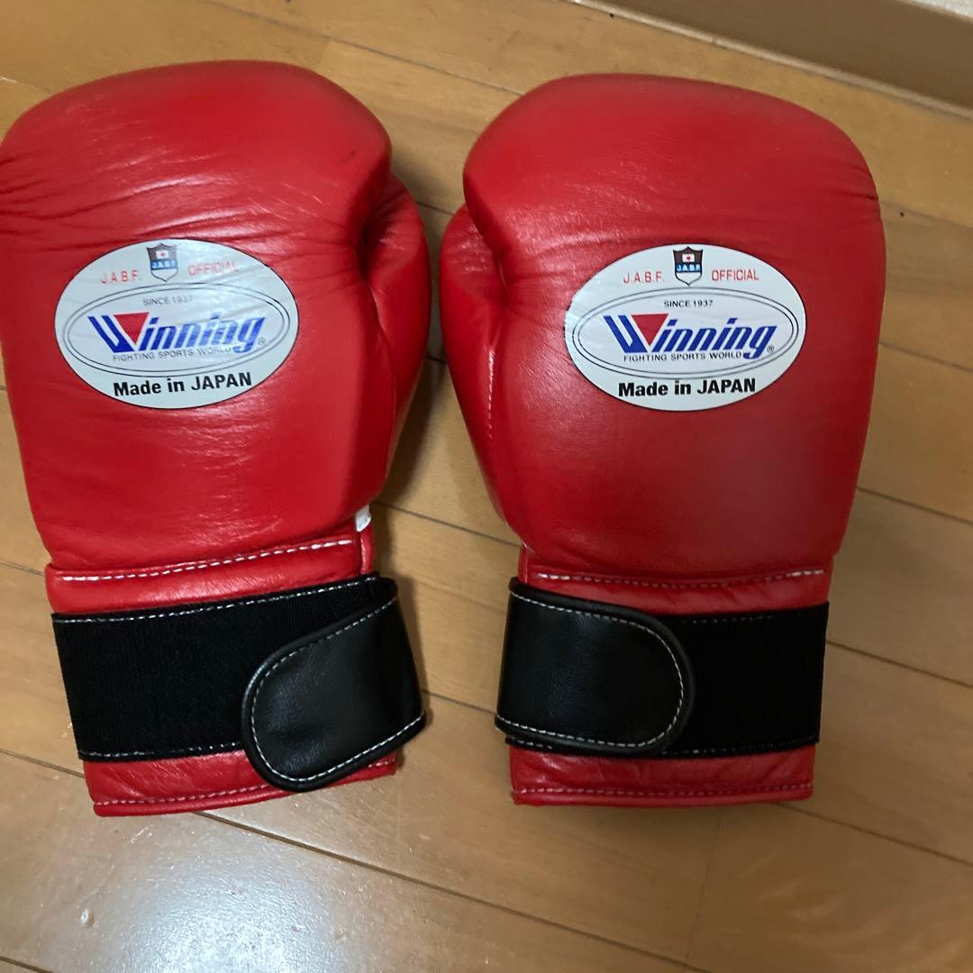 ア*イ様 Winning ボクシンググローブ 12 oz JABF-12ウイニン