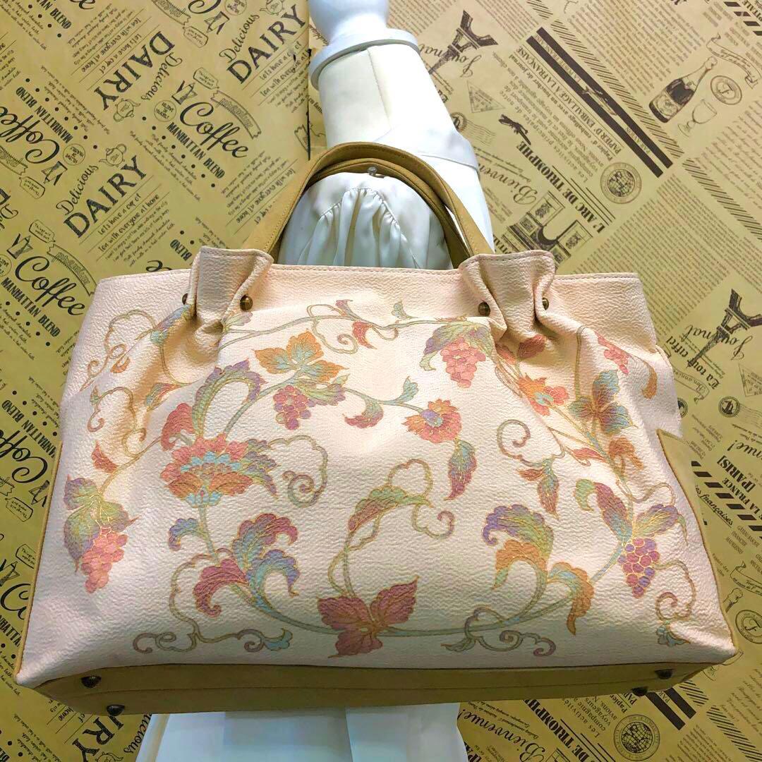 OKAJIMA オカジュウ トートバッグ 友禅 和装 フォーマル FP537