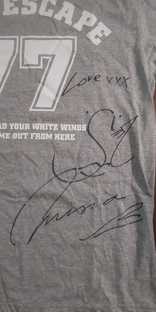 MISIA ESCAPE サイン入りTシャツ ミーシャ