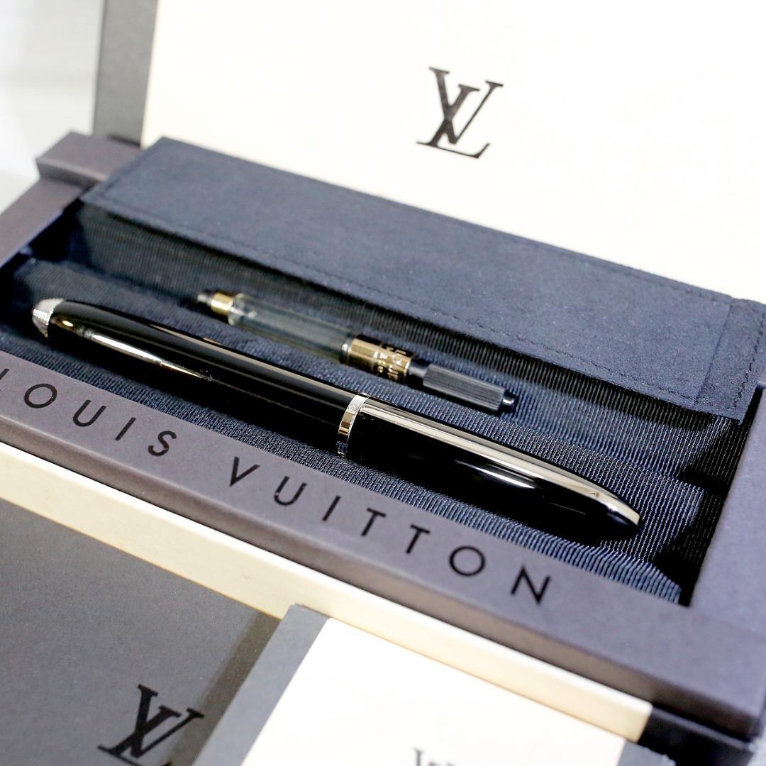 【レア美品 送料込み】ルイヴィトン 万年筆 ドックプリュム ラッカー ノワール