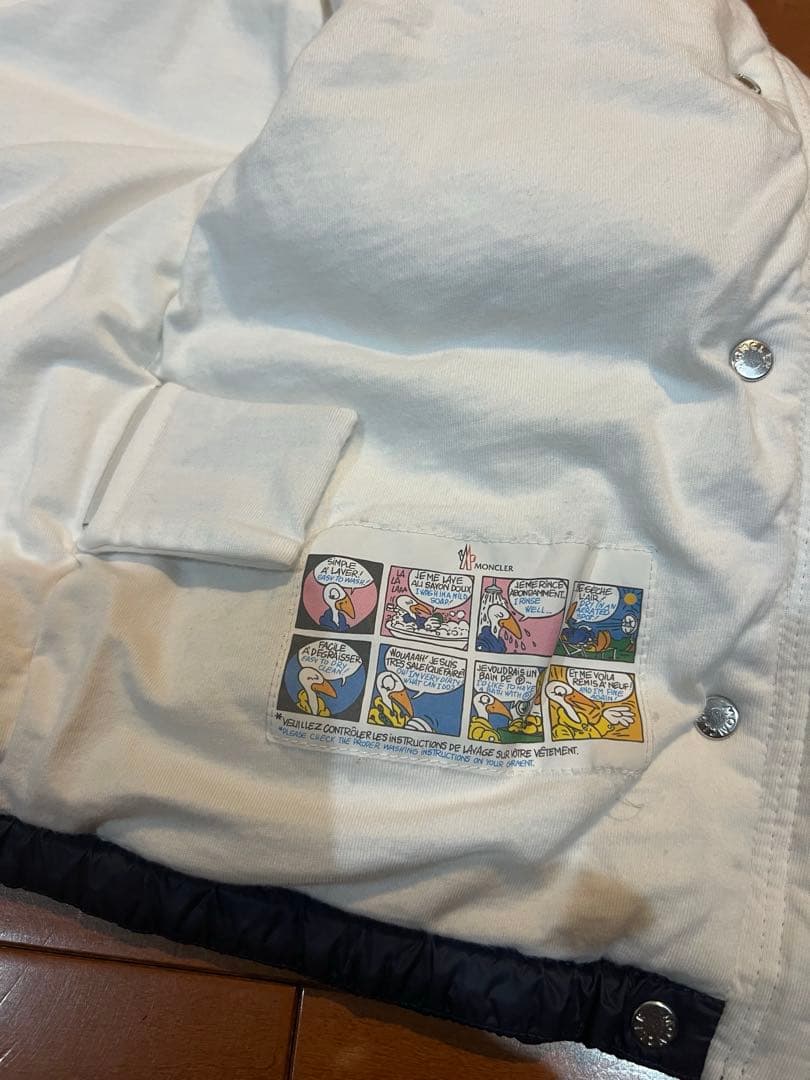 MONCLER ネイビー ダウン　2Y 92㎝