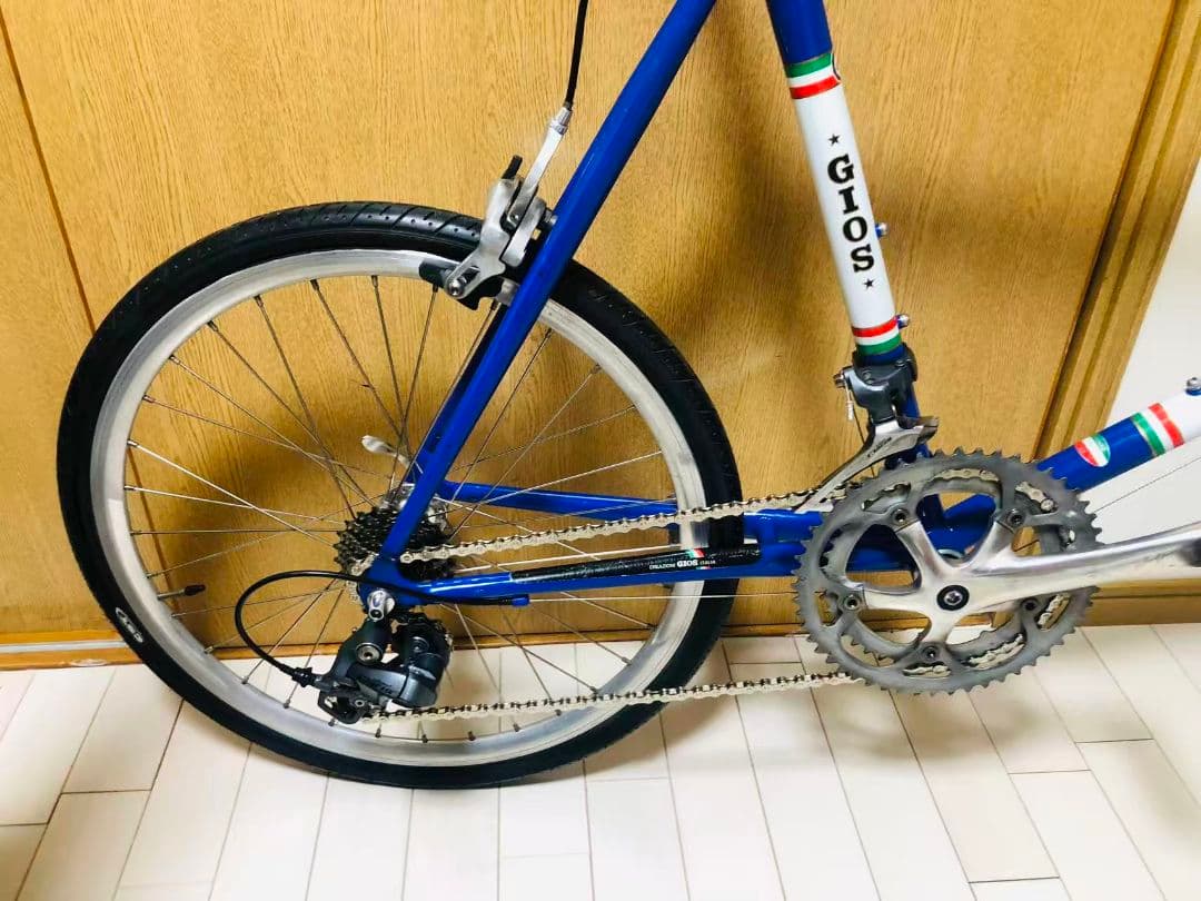 GIOS ミニベロ 青・白