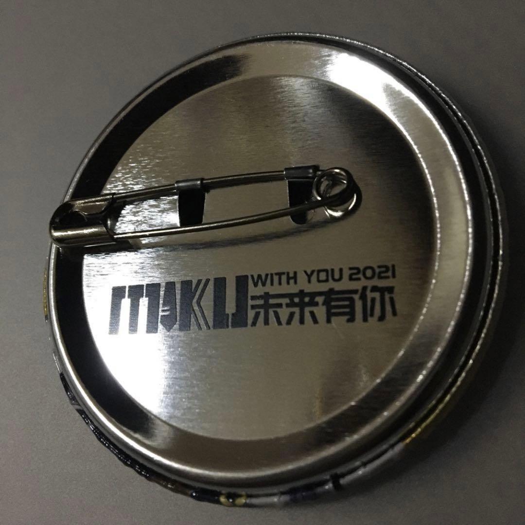 初音ミク miku with you 鏡音レン 中国 缶バッジ VOCALOID