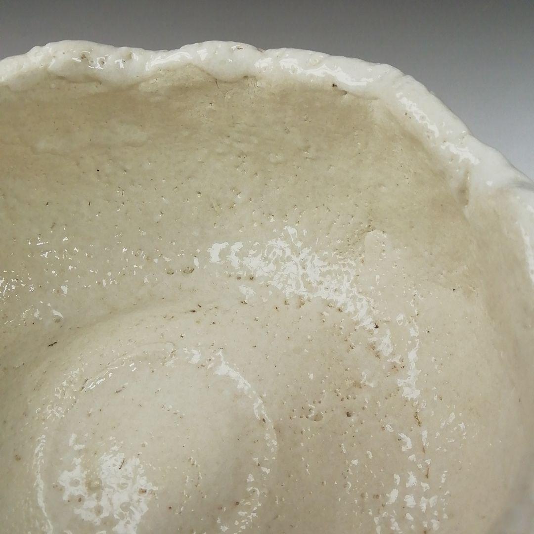 Ｔ５３１　茶碗　『竹の子画』『志野茶碗』『加藤景正 作』　共箱　抹茶碗　茶道具