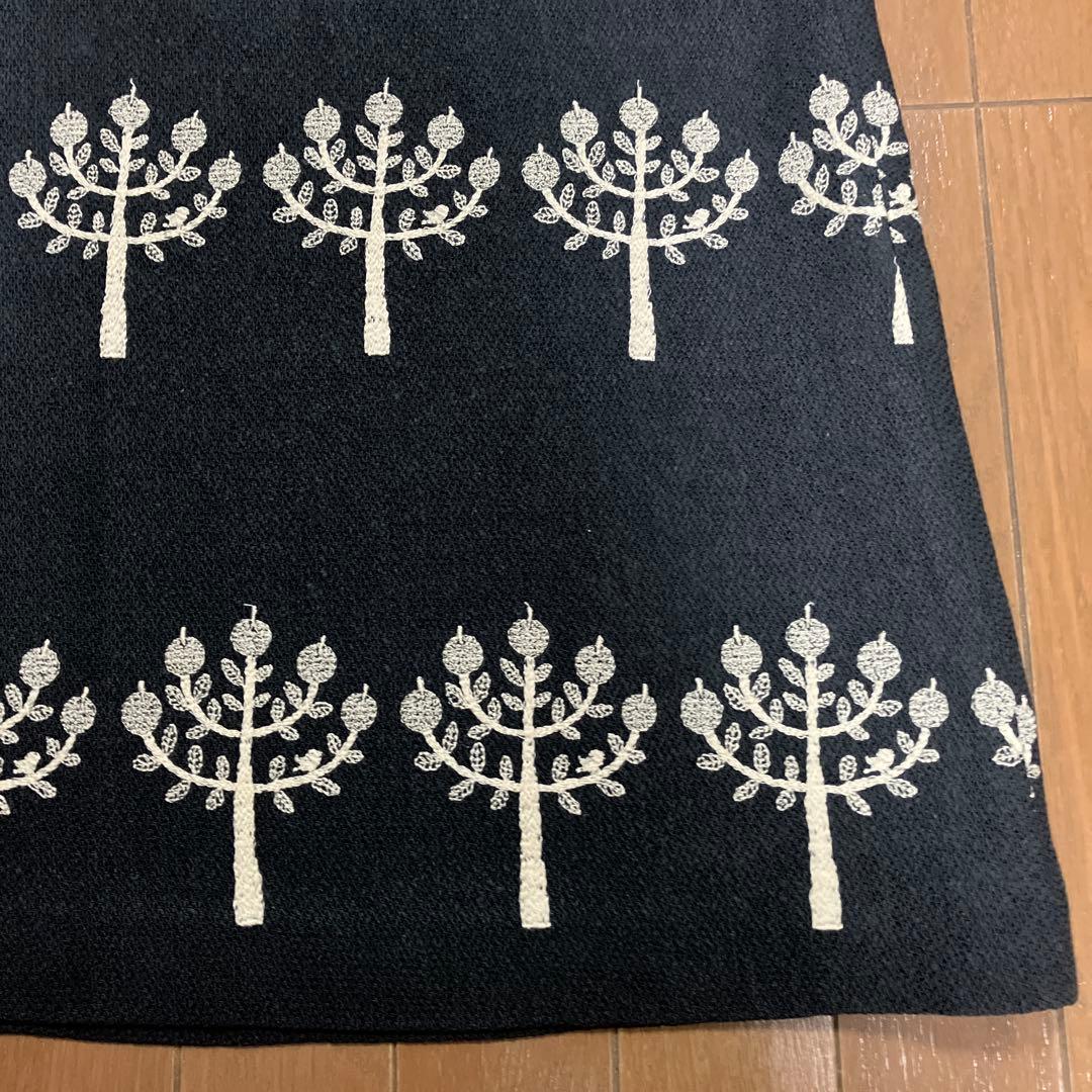 ミナペルホネン　[復刻アイテム]　サイズ1 ringo カシミア混　スカート