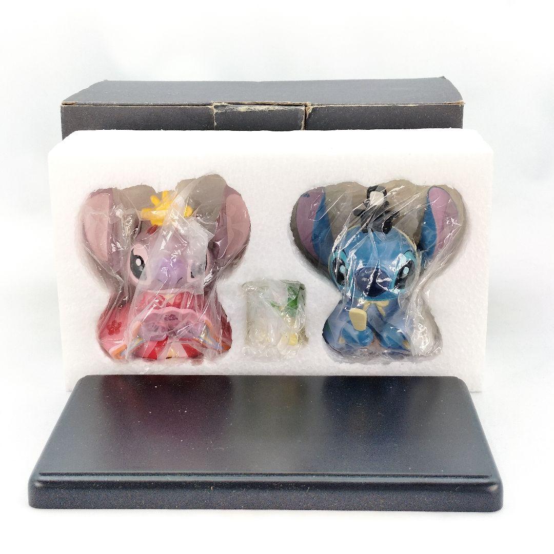 陶器製 スティッチ＆エンジェル おひな様 雛人形 ディズニー フィギュア