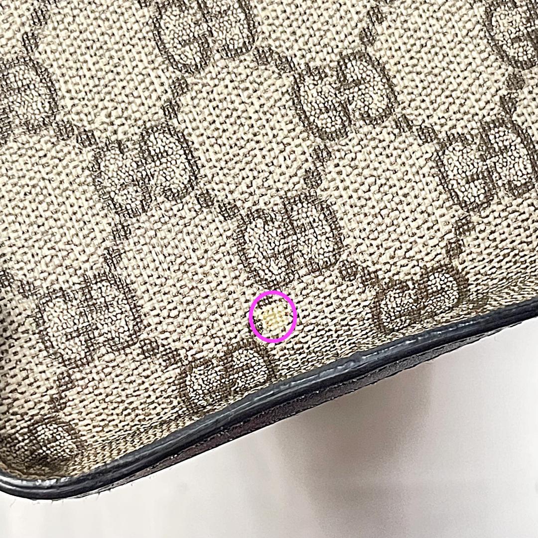 GUCCI グッチ パドロック GGスプリーム ハンドバッグ チェーンショルダー