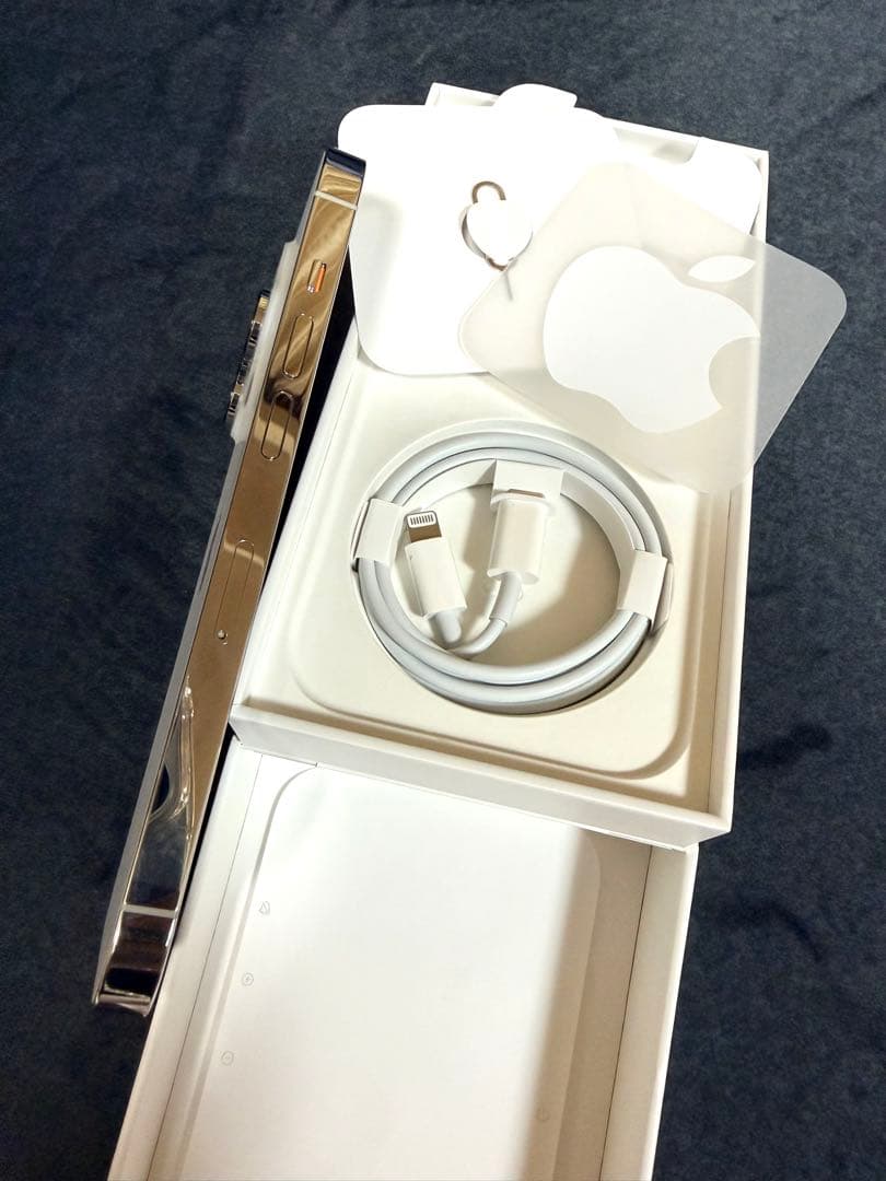 iPhone14pro 128GB シルバー 本体 美品 箱 付属品 新品おまけ