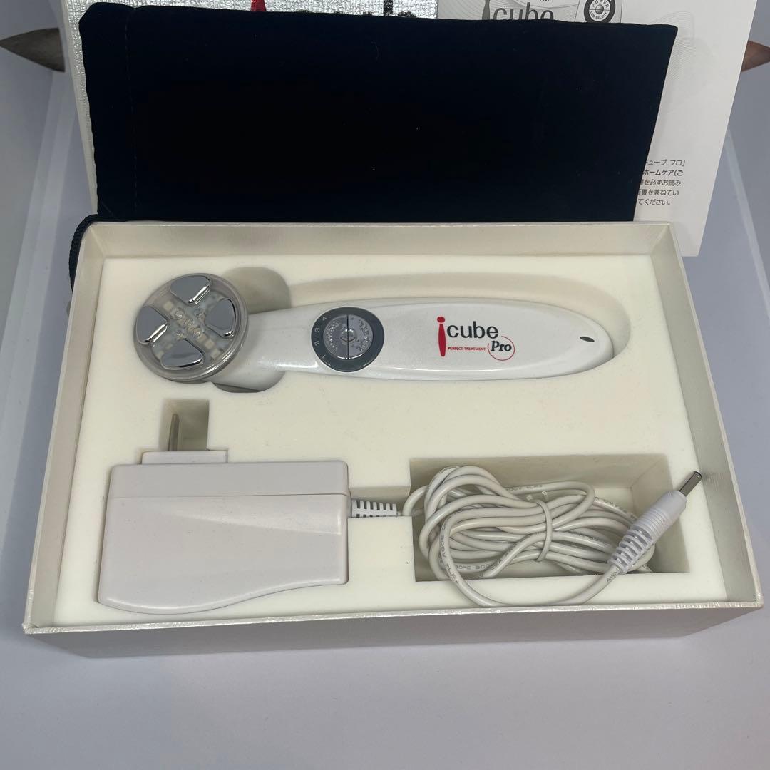 アイキューブ プロ icube pro 美顔器 保証書付き