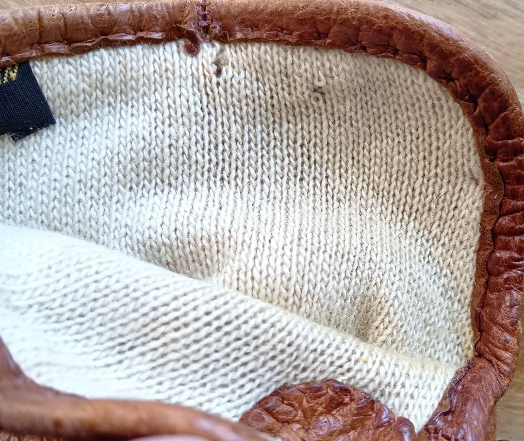 h*u様 restelli レステリ ペッカリーグローブ カシミアライニング