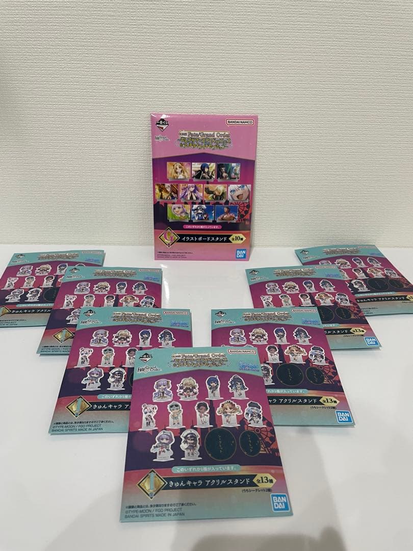 Fate/Grand Order 一番くじ A賞 B賞 G賞 H賞 I賞 J賞