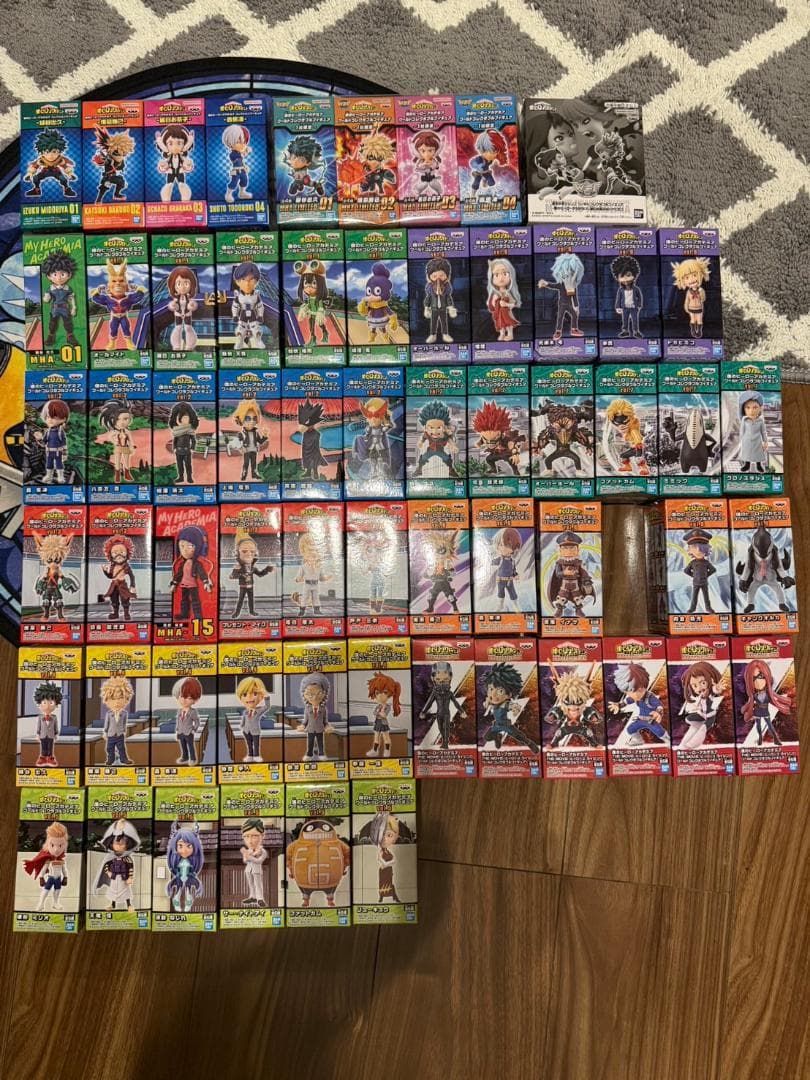 僕のヒーローアカデミア　ヒロアカ ワールドコレクタブル ワーコレ 62体セット