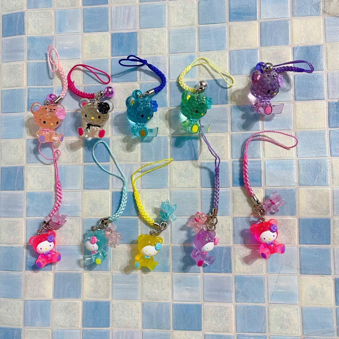 サンリオ　ハローキティ　ベア　プードル　根付　ストラップ　2010年製品