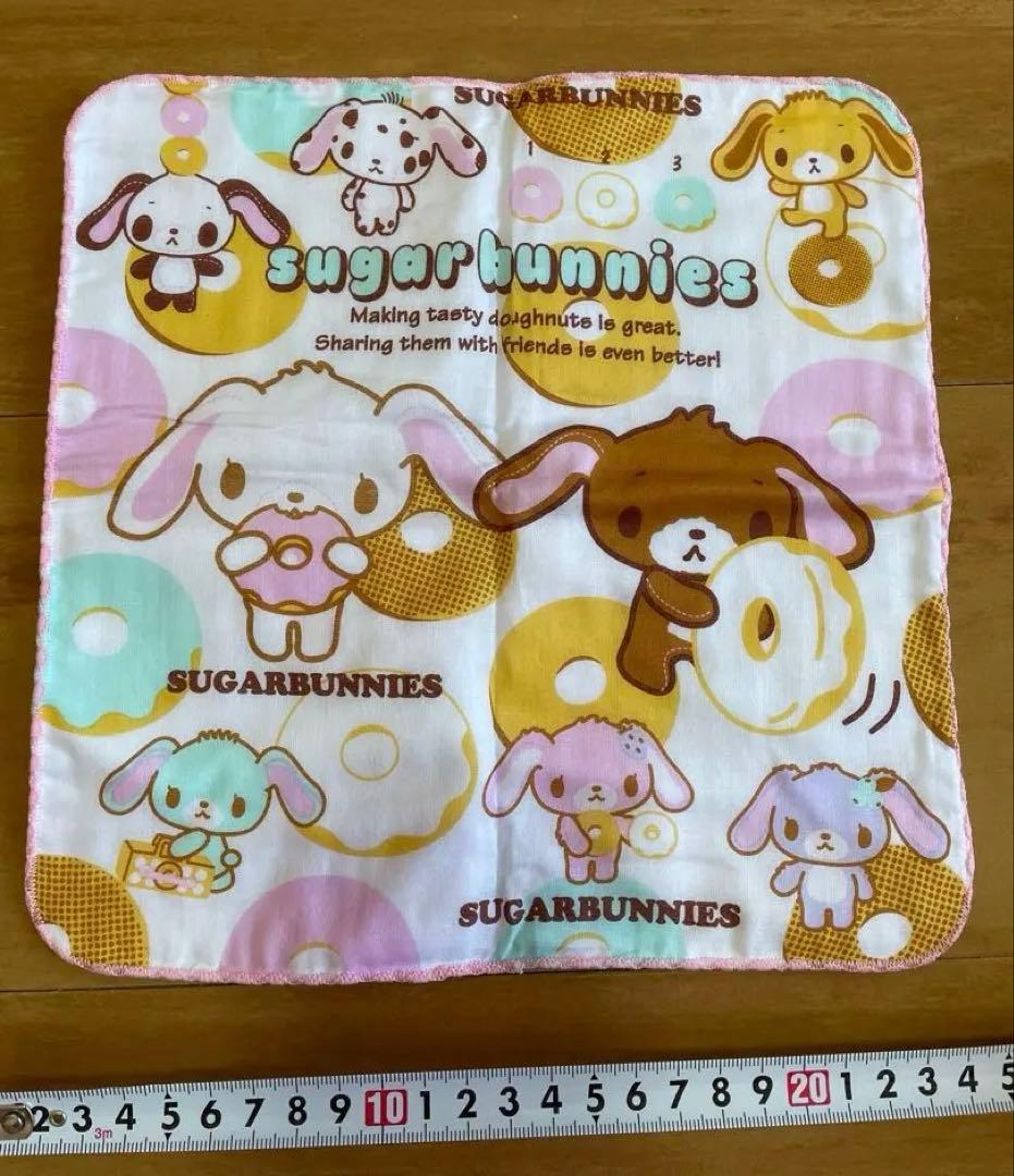 激レア♡シュガーバニーズ　タオルハンカチ　ドーナツ　☆未使用品☆