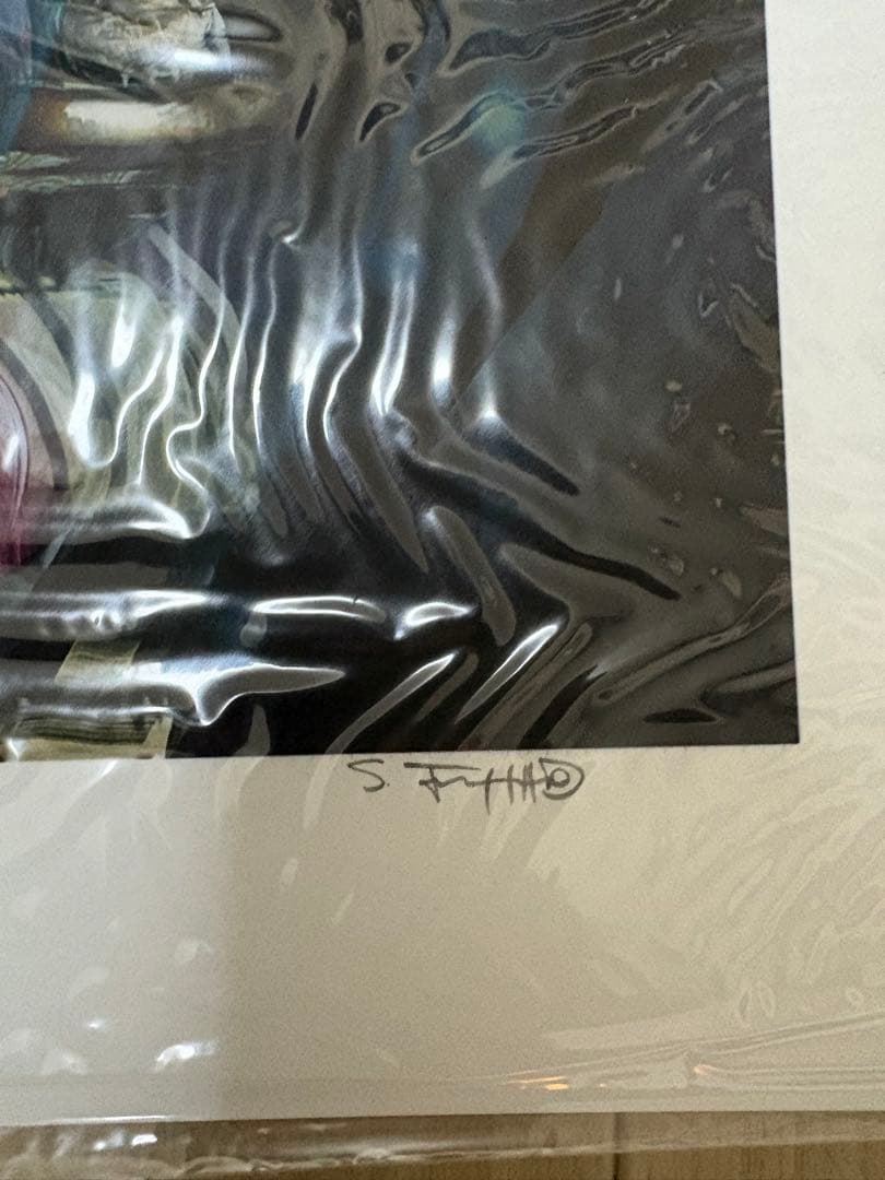 マジックザギャザリング アートプリント　闇の腹心　Dark Confidant