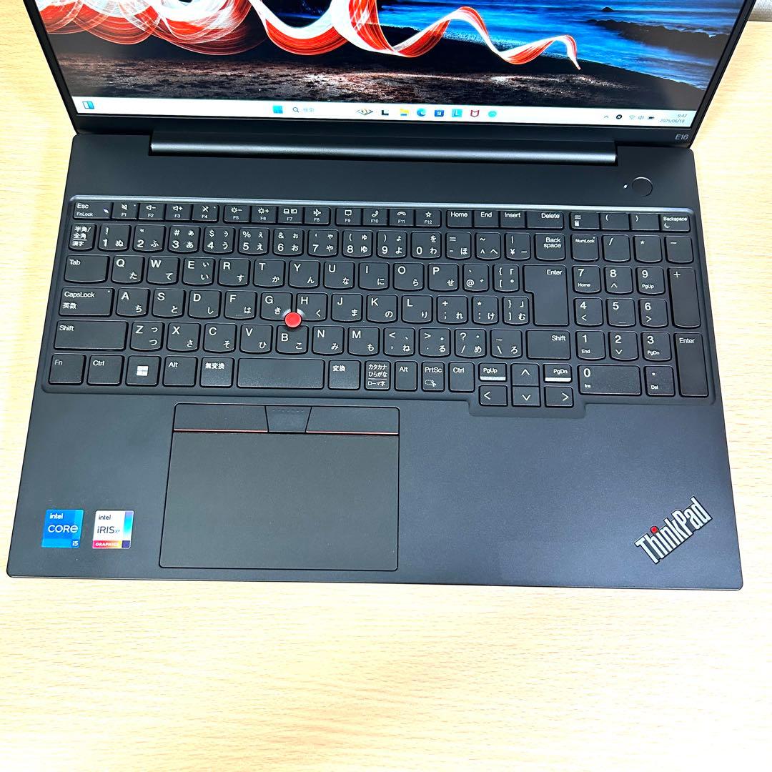 美品 Lenovo ThinkPad E16 Gen1 第13世代 16型