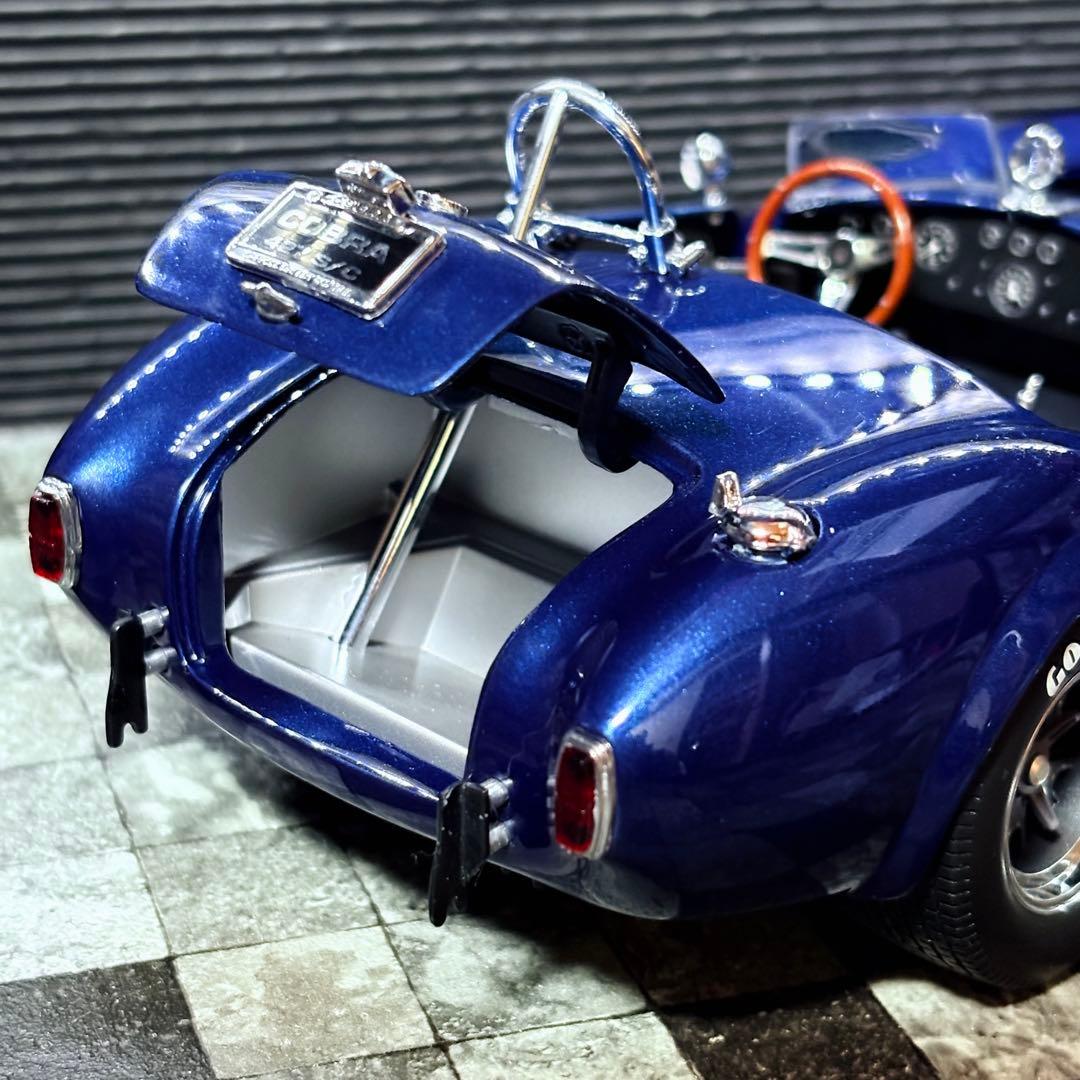 ワンオフカスタム 1/18 京商 シェルビーコブラ 427S/C UPグレード版