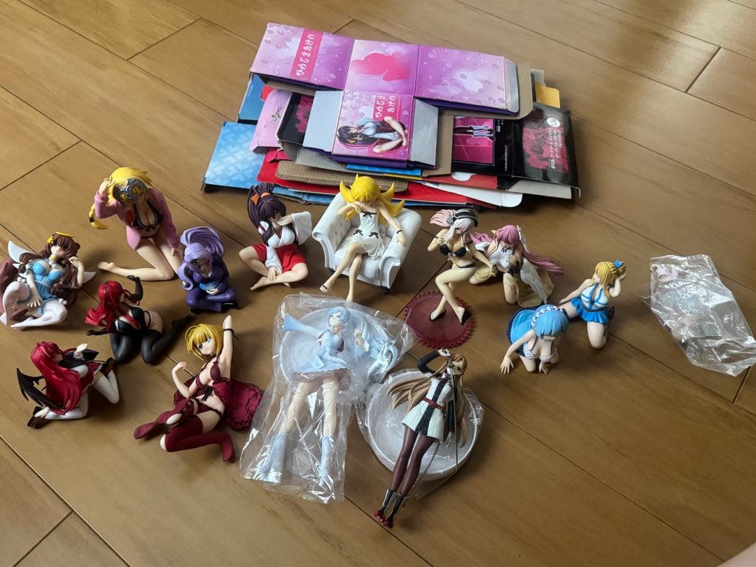 アニメキャラクター フィギュアセット 14体