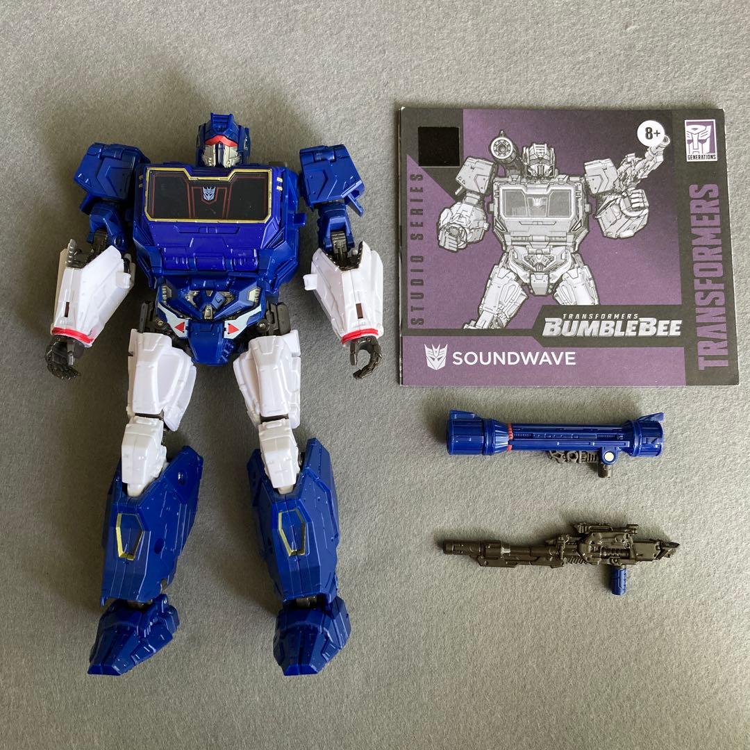 サウンドウェーブ　トランスフォーマー　スタジオシリーズ　劇場版バンブルビー