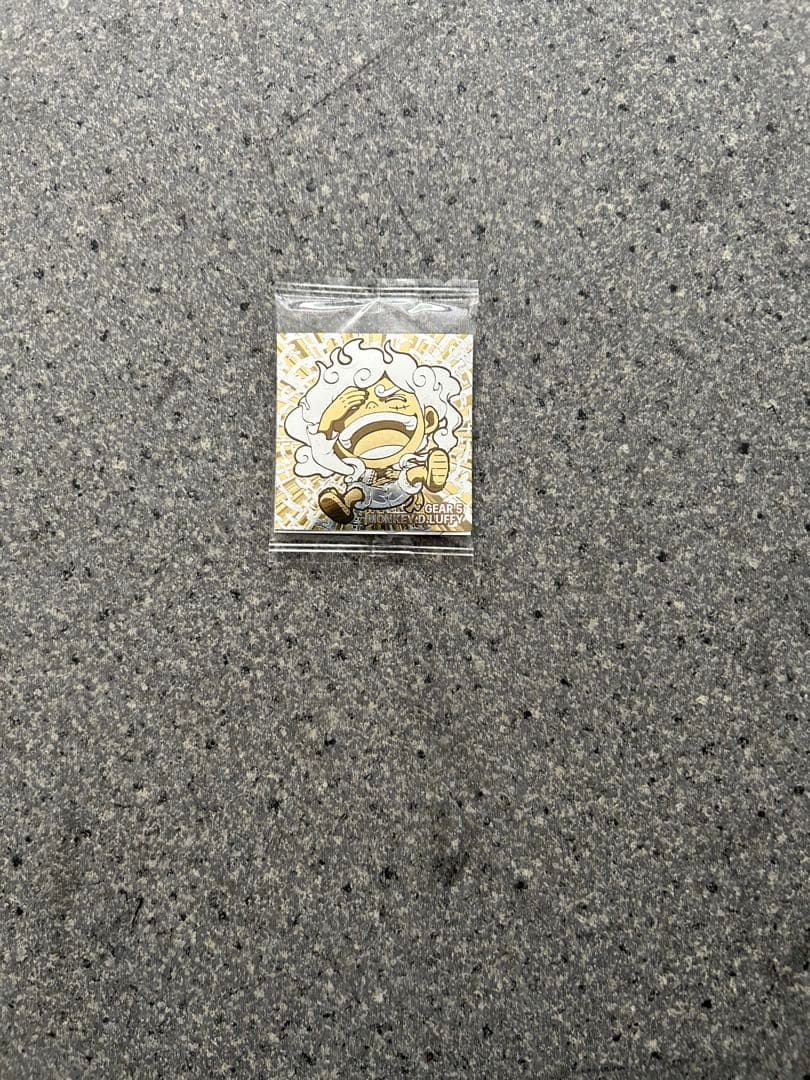 ワンピース大海賊シールウエハース　モンキーDルフィ特製ギア5