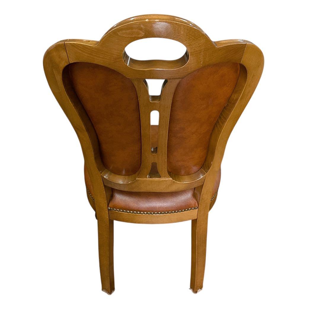 美品【イタリアアンティーク調】【モレロ・ジャンパウロ】【ダイニングチェアー】1脚