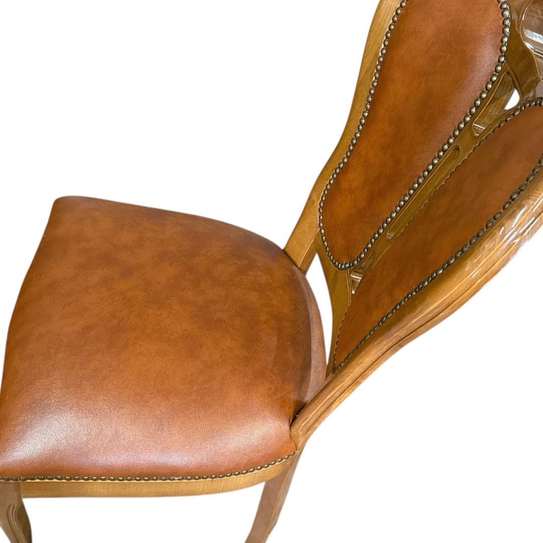 美品【イタリアアンティーク調】【モレロ・ジャンパウロ】【ダイニングチェアー】1脚