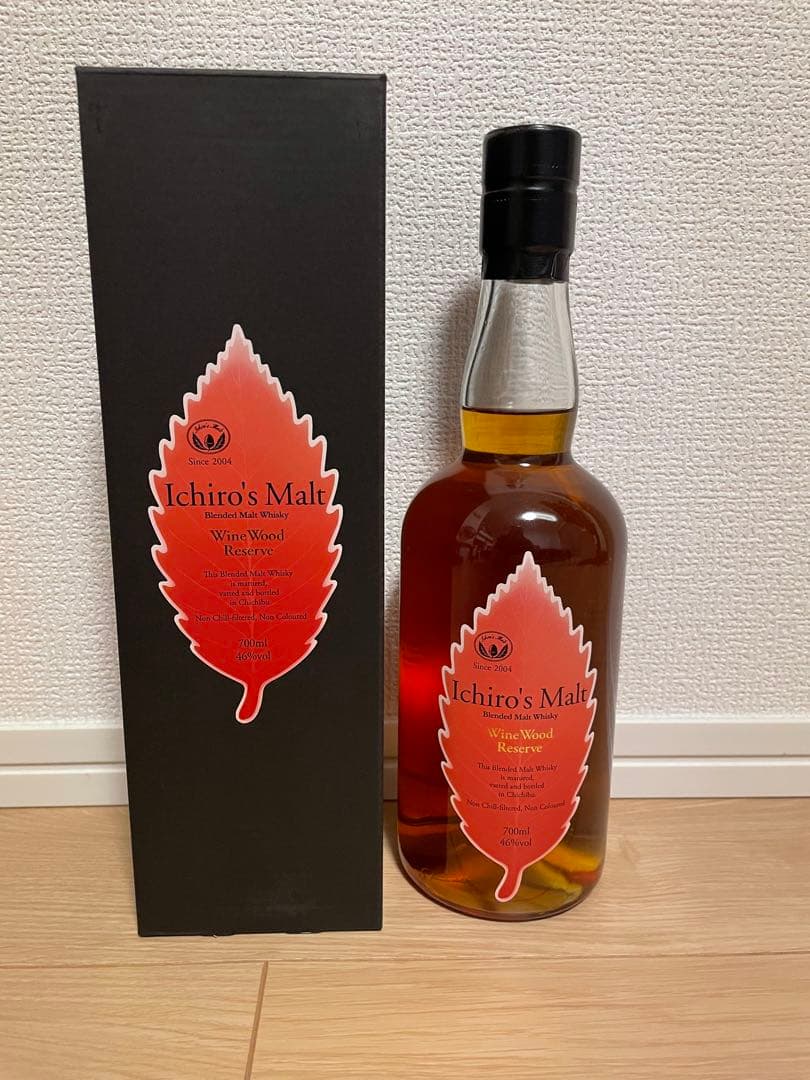 イチローズモルト ワインウッドリザーブ 700ml 箱付き