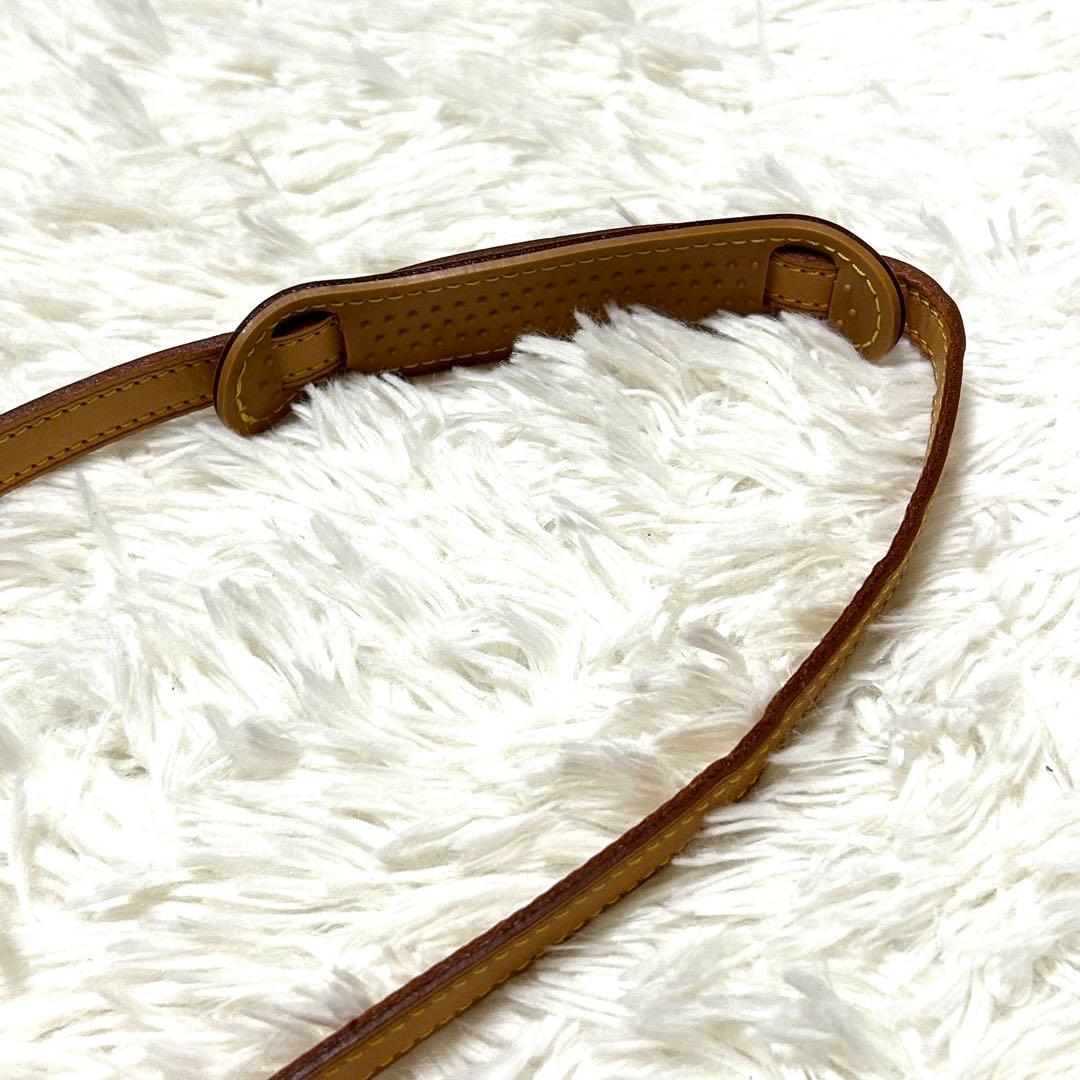 【極美品✨】ルイヴィトン ショルダー紐 レザー ヌメ革 金具 希少品
