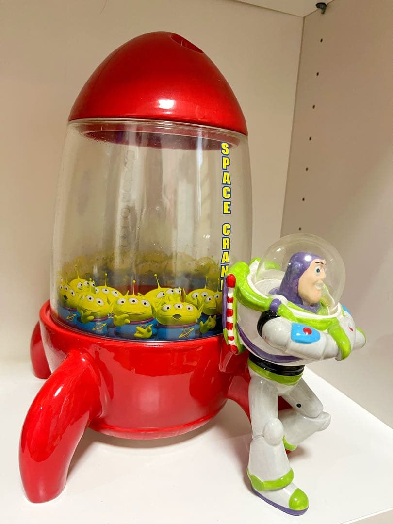 ディズニー トイストーリー バズライトイヤー 陶器製クッキージャー