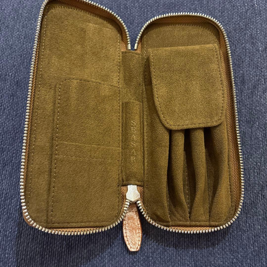 ✨【Ductダクトペンケース マルゴースフォグブラウン】✨野原工芸工房楔シーサー