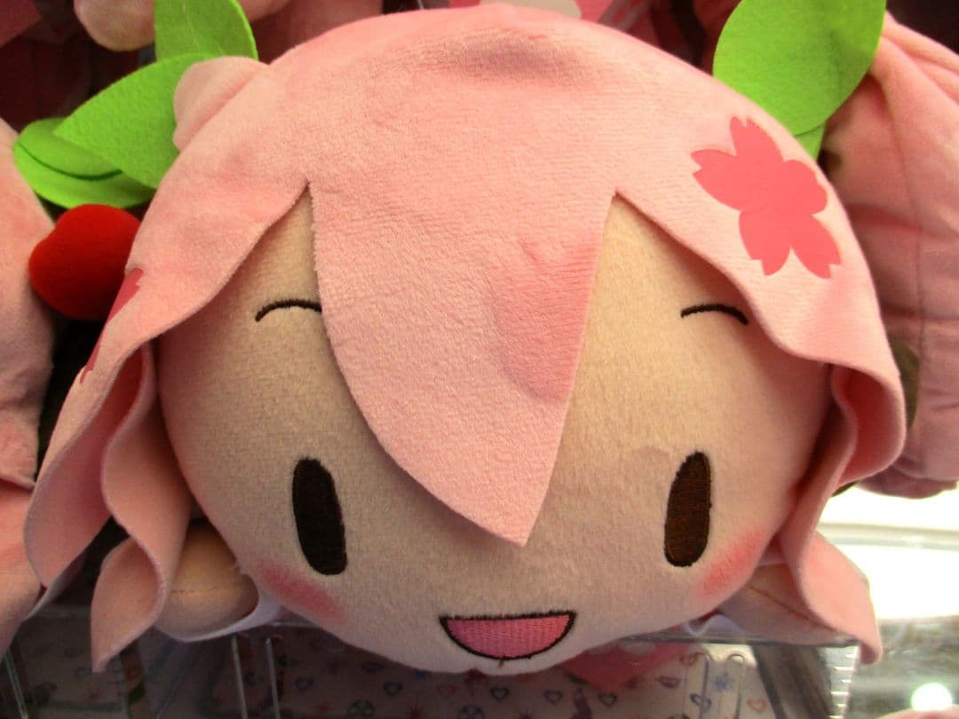 d*7様 亞北ネル　桜ミク　ぬいぐるみ