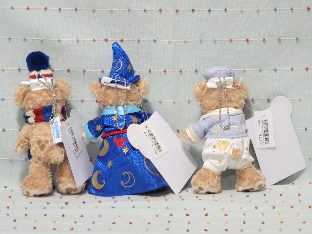 最新❤ 復刻版 ダッフィー ぬいぐるみバッジ 東京ディズニーシー