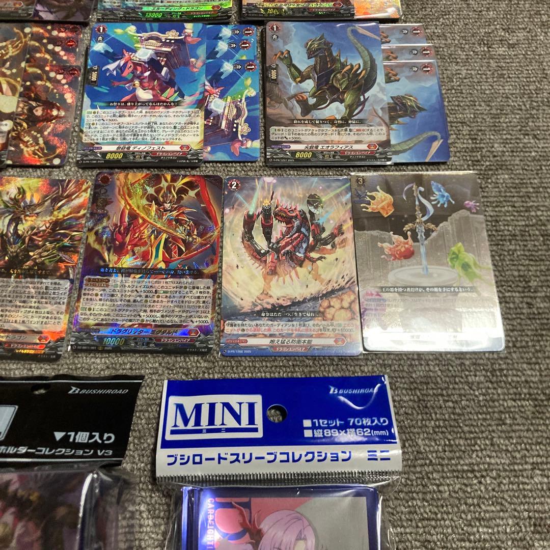 ヴァンガード ヴァルガ・ドラグレス 羅刹　デッキパーツ　環境構築　スリーブ付き