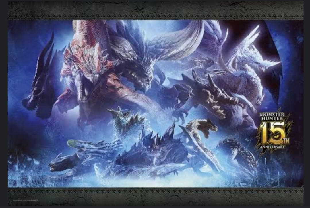 モンスターハンター　１５周年　1000ピース　パズル