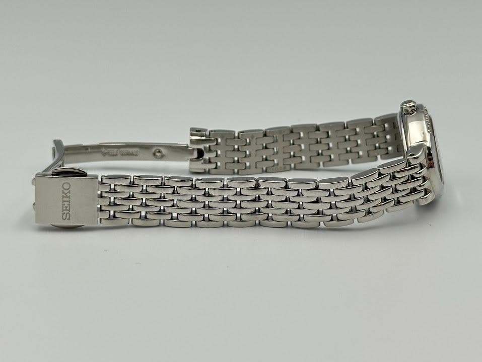 セイコー エクセリーヌ V117-0AV0 腕時計 ソーラー オーバル 922