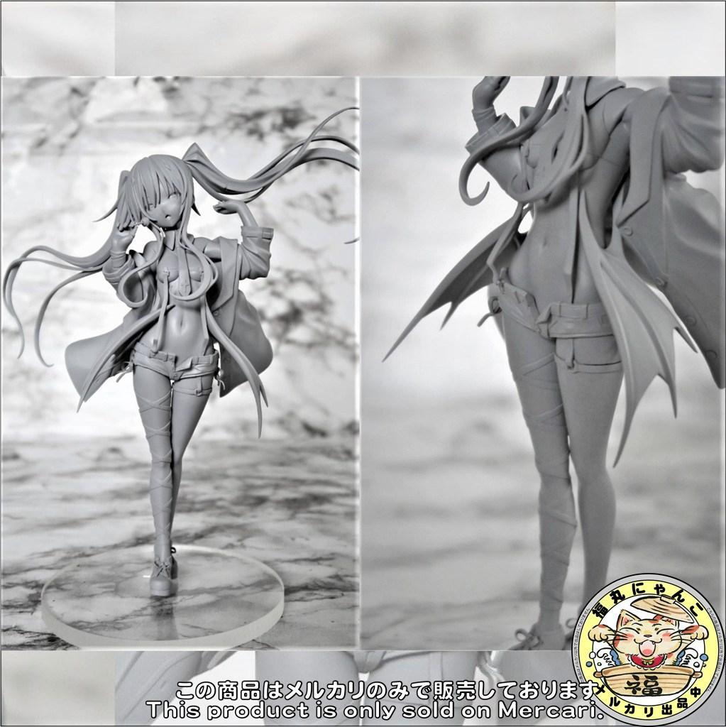 【未組立】rurudo 天使警察 エルちゃん ガレージキット WF カルネアデス