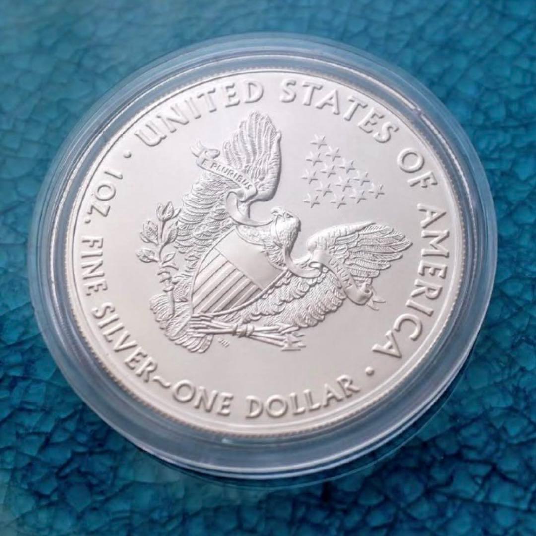 【新作】2021 アメリカ イーグル リバティ レッドフラッグ 銀貨 31