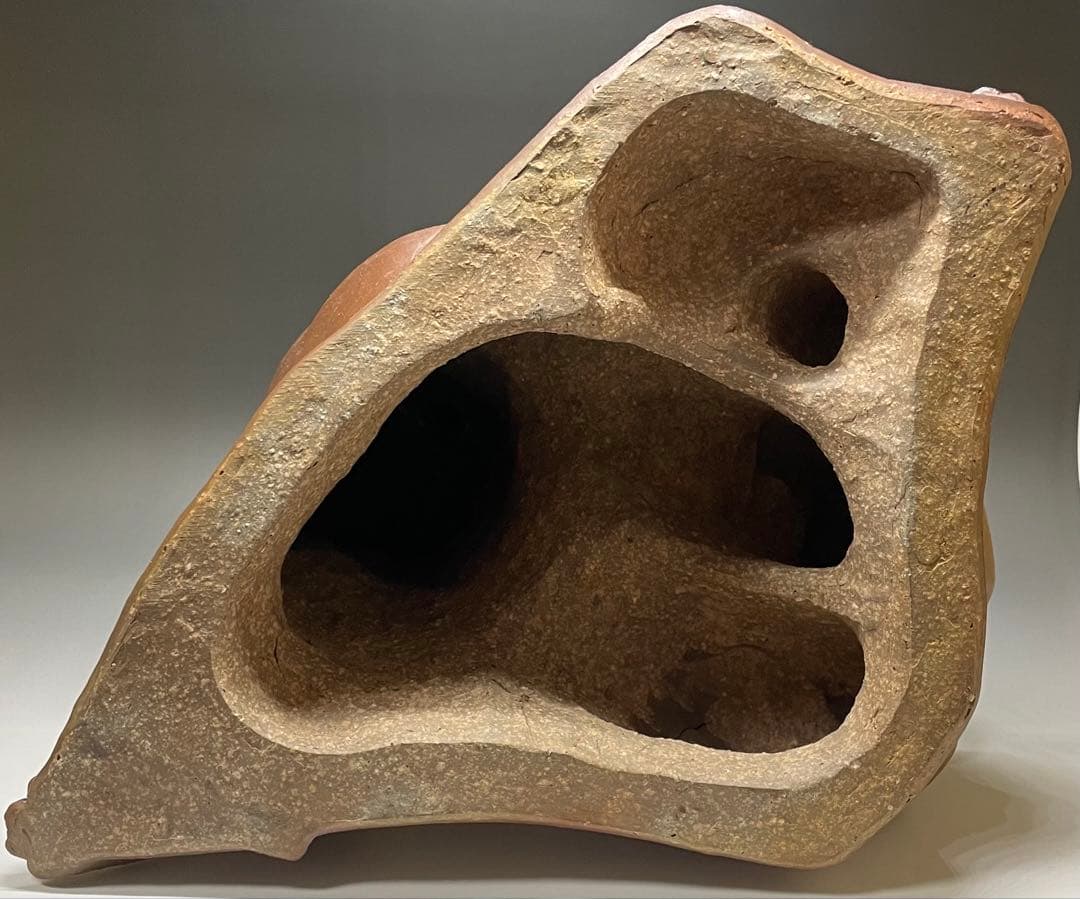 モンテパパ　昭和の名工　岡本錦朋　備前焼　裸婦像