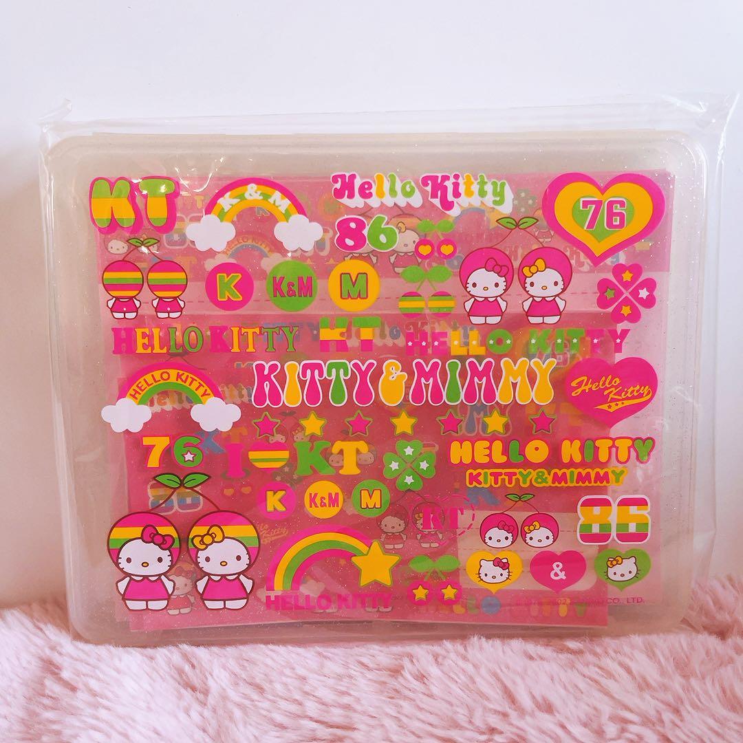 希少レア　ハローキティ　チェリー　レターセット　シール付きメモ　ノート　2002