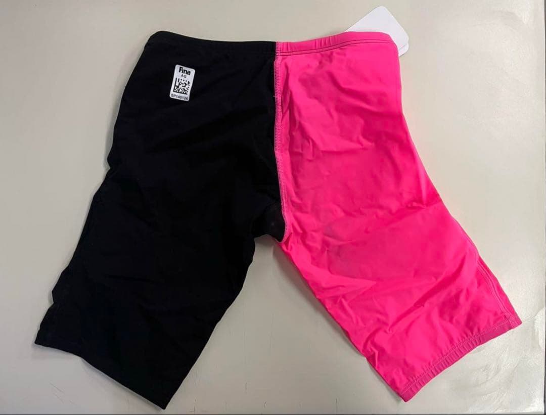 【高速水着】Speedo 競泳水着 L　ピンク/ブラック【新品未使用】