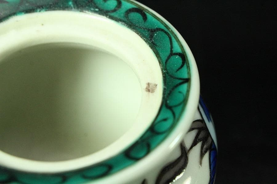 九谷 色絵 香炉(K-LC861)