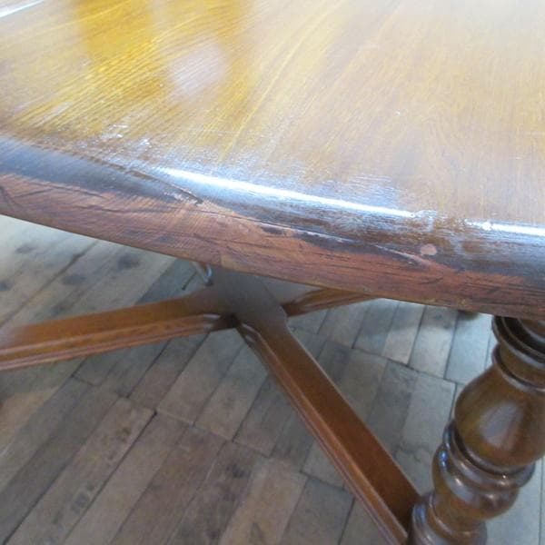 イギリス アンティーク 家具 アーコール ダイニングテーブル 英国製 6933d