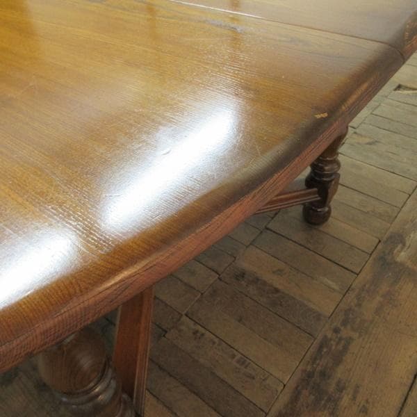 イギリス アンティーク 家具 アーコール ダイニングテーブル 英国製 6933d