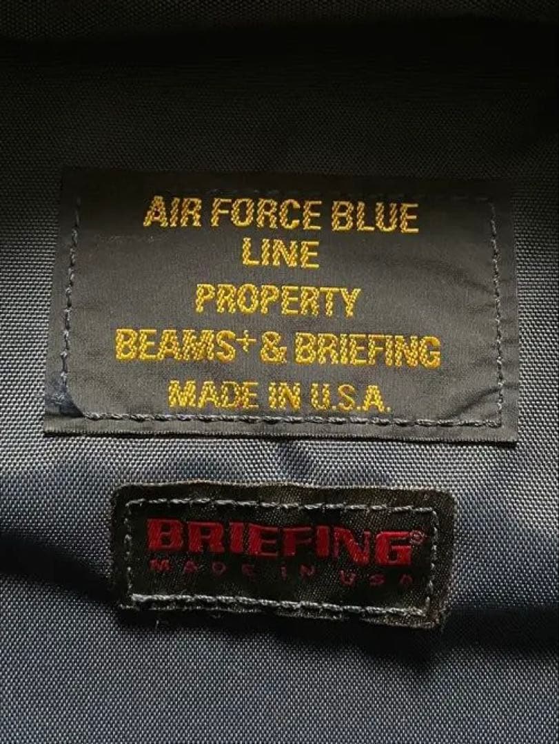 【稀少良品】BRIEFING×BEAMS PLUS / 別注 T-1 NAVY