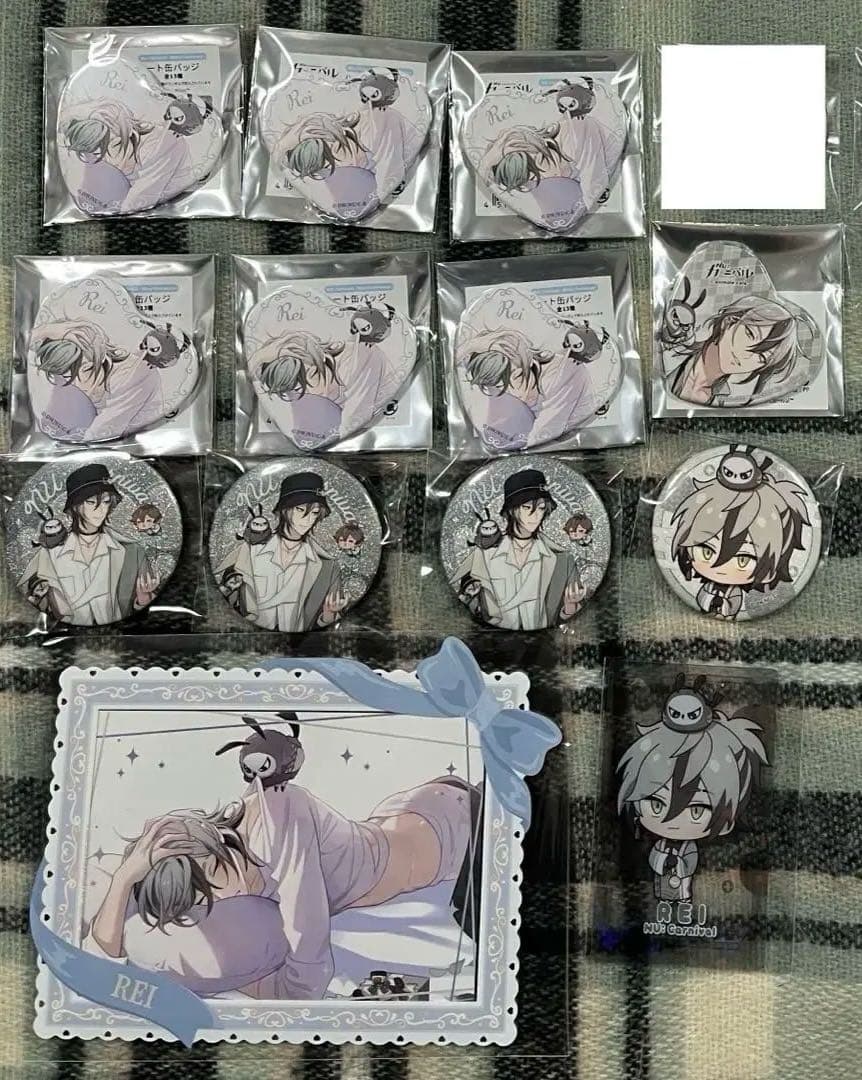 NUCarnival NUカーニバル 缶バッジ ブロマイド ころっと レイ