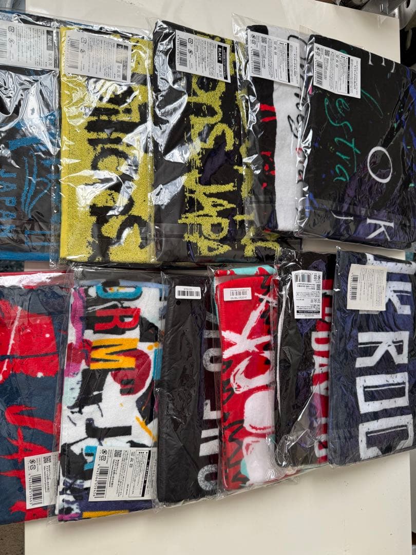 ワンオクロックライブマフラータオル １１枚セット