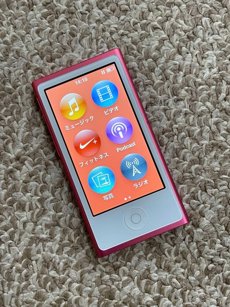 ◎美品 動作確認済 iPod nano 第7世代 ピンク Bluetooth